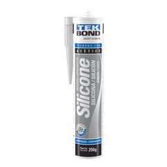 Adesivo de Silicone Acetico 256g Cinza Tekbond