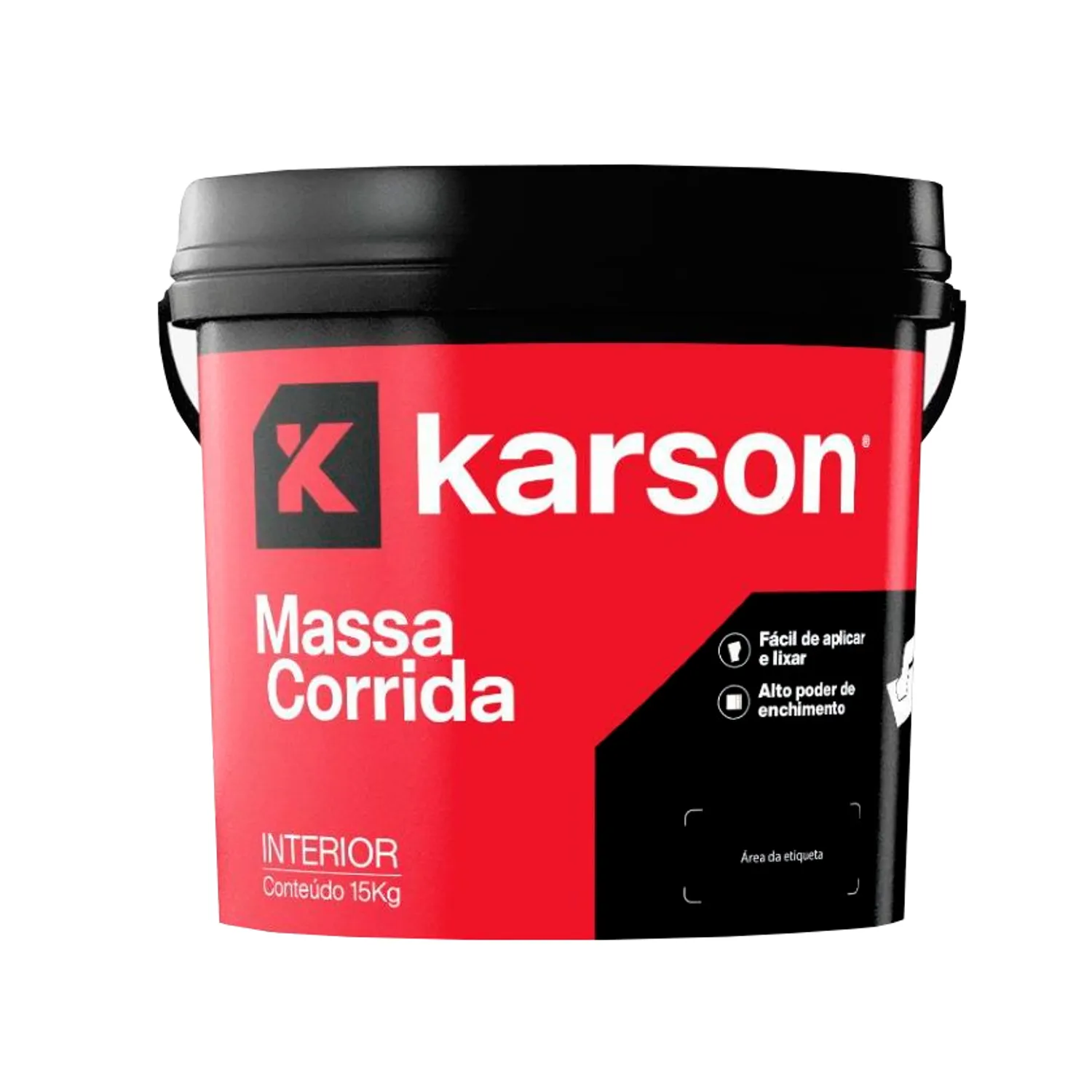 Massa Corrida Econômica Interior, Karson15Kg | Sodimac