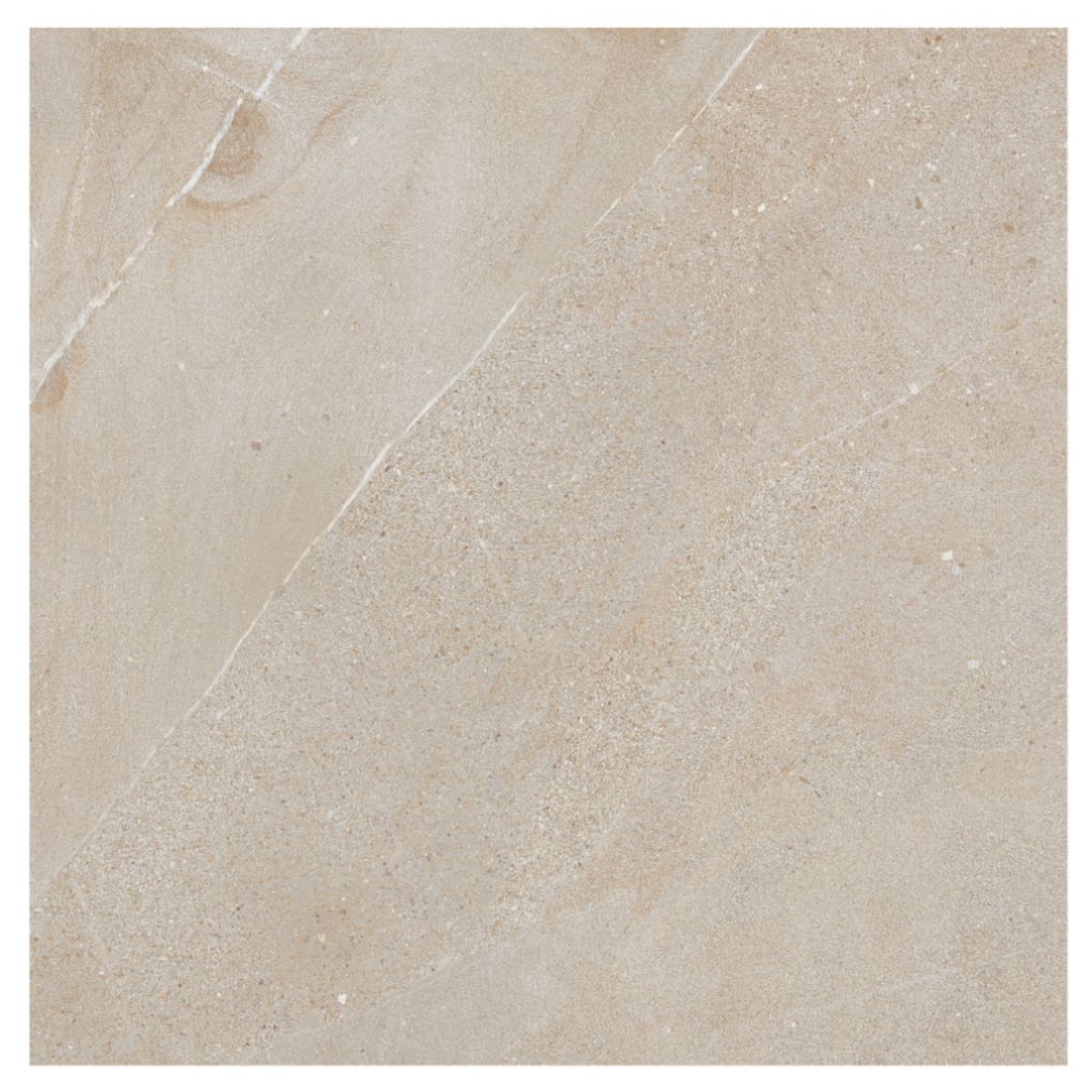 Porcelanato Retificado Hard Arenito Sgr Cinza Interno/externo 87,7x87,7 Cm Caixa 1,54 M² Ceusa, marca Ceusa - Foto Principal