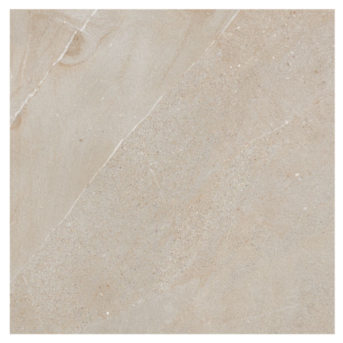 Porcelanato Retificado Hard Arenito Sgr Cinza Interno/externo 87,7x87,7 Cm Caixa 1,54 M² Ceusa, marca Ceusa - Foto Principal