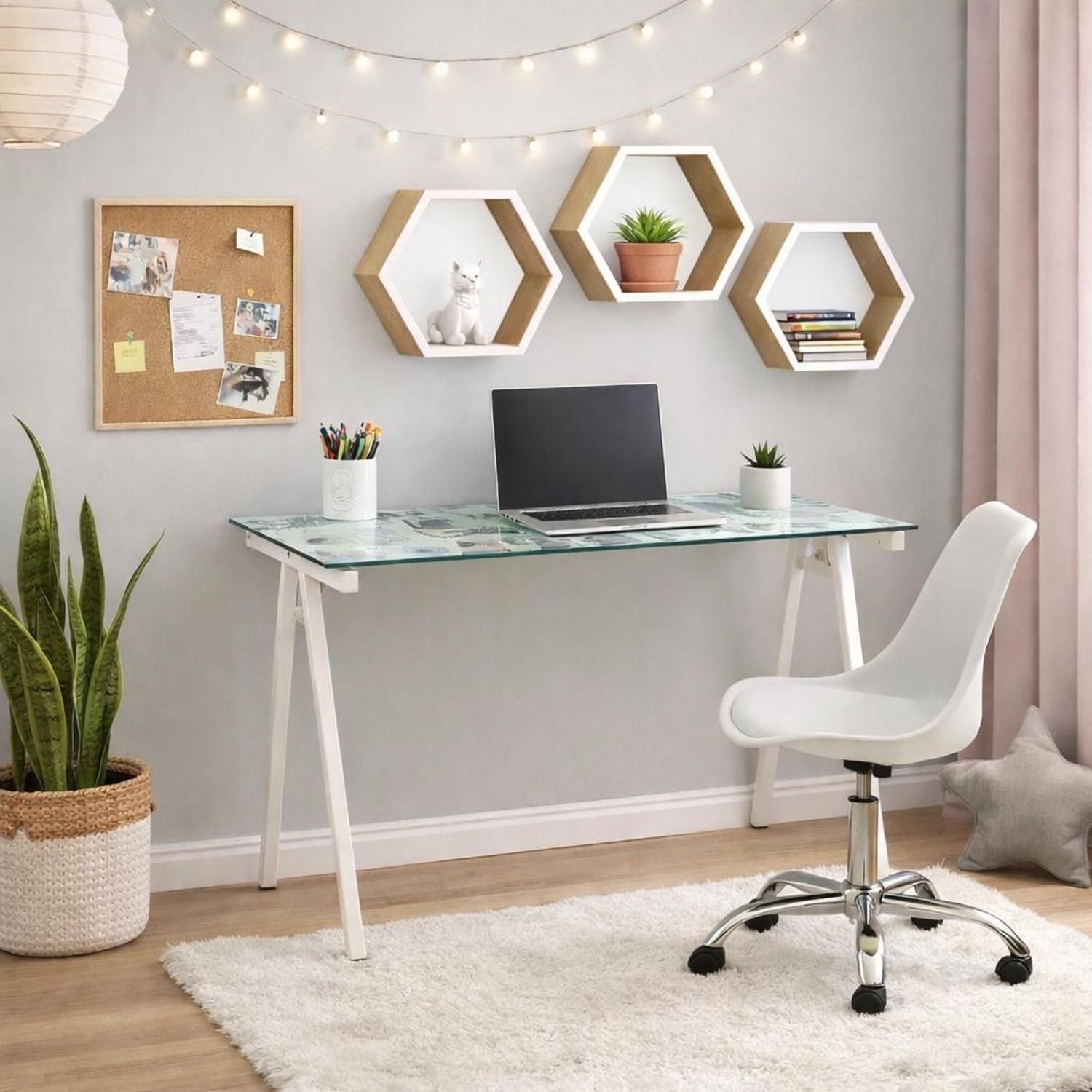 Cadeira Pc Zurich Branca Just Home Collection | Sodimac