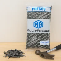 Prego com Cabo 13x15(1 1/4x15 )polido Multibarras