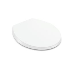 Assento Sanitário Zip Plus com Fechamento Comum Oval Polipropileno Branco Roca