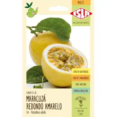 Semente Maracuja Redondo Amarelo  Isla