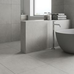 Porcelanato Retificado Acetinado York Sgr Cinza Interno / Externo 90x90 Cm Caixa 1,62m² Portinari