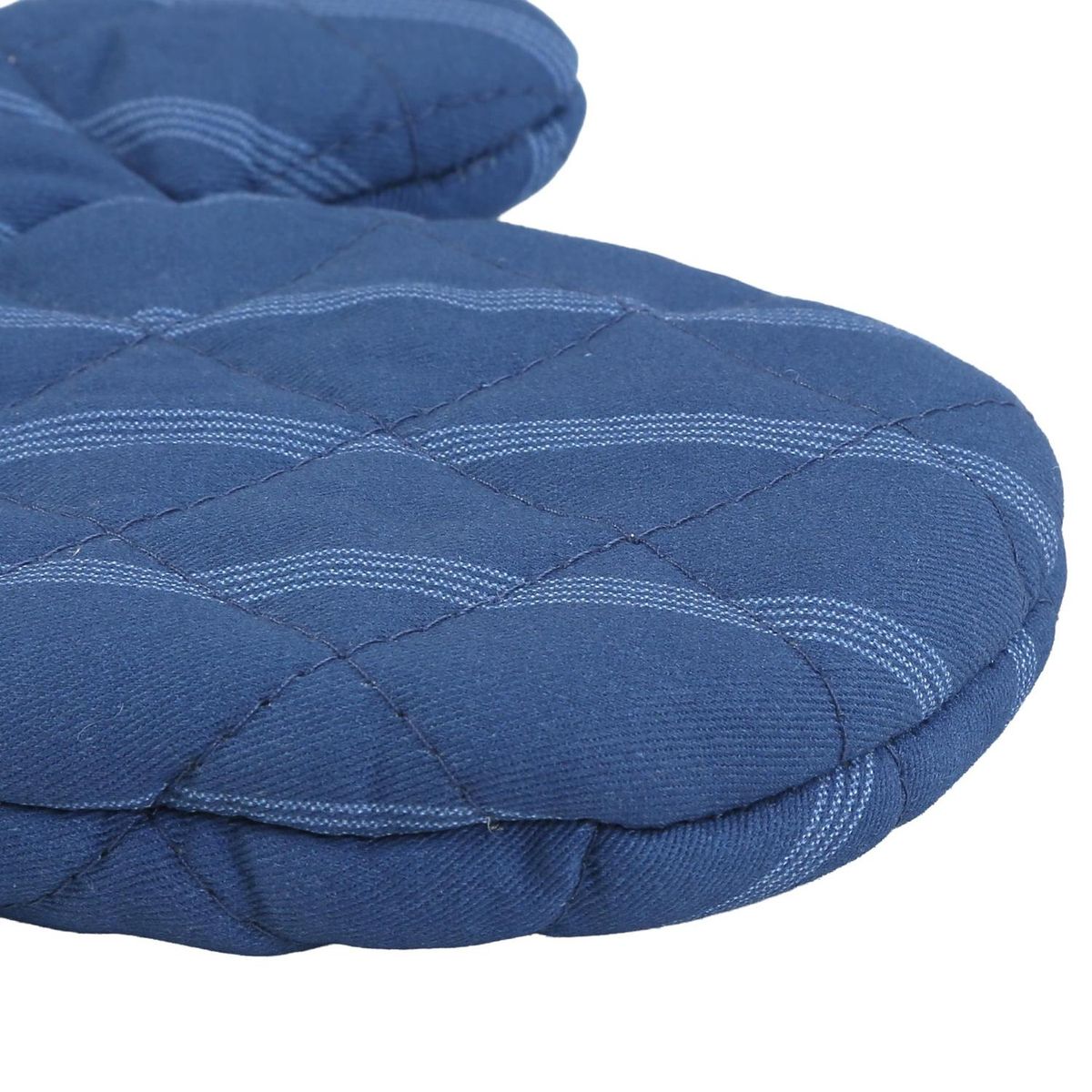 Conjunto com 2 Luvas Branco e Azul Just Home Collection, marca Just Home Collection - Foto 2