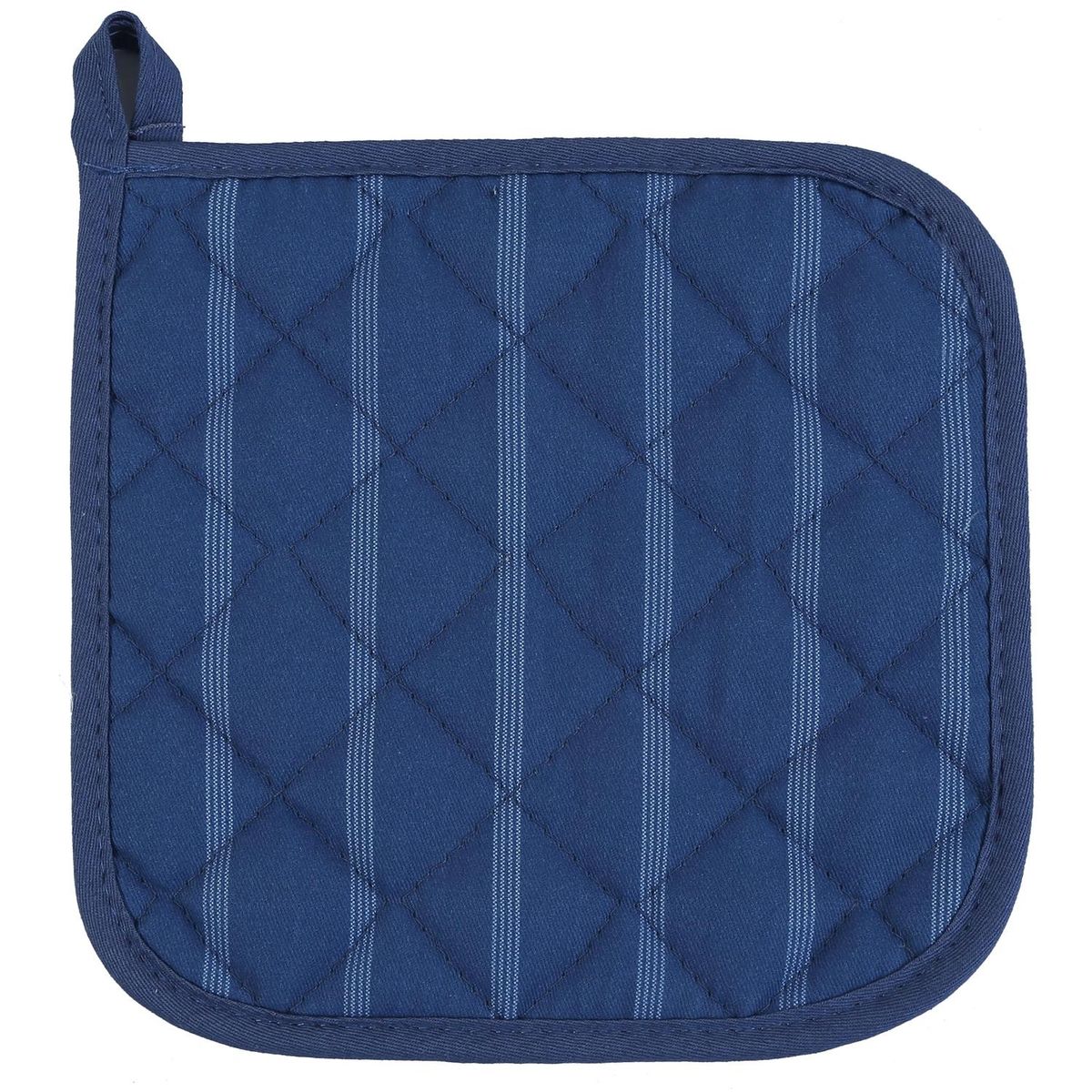 Suporte de Panela de Pano Azul e Branco Just Home Collection, marca Just Home Collection - Foto Principal
