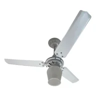 Ventilador Teto Lyon Branco Controle Parede 127v Di Lorena