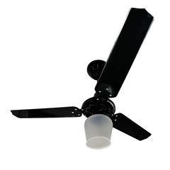Ventilador de Teto Lyon Preto Controle Parede 127v Di Lorena