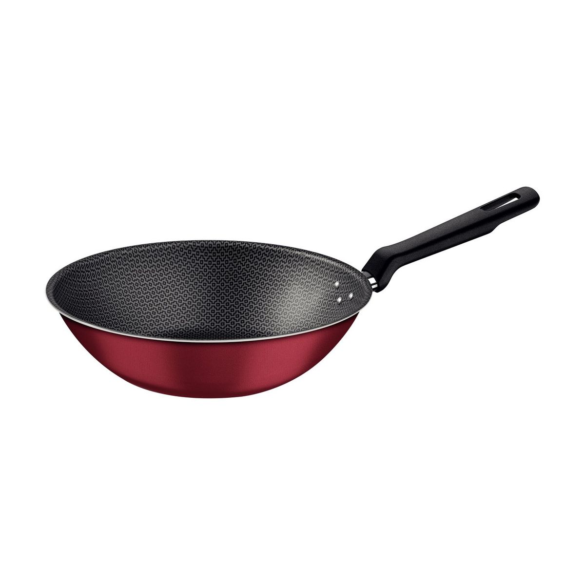 Wok 24cm Antiaderente Loreto Vermelho Tramontina, marca Tramontina - Foto Principal