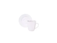 Xicara de  Cafe com Pires 70ml Porcelana Ingrid Tramontina