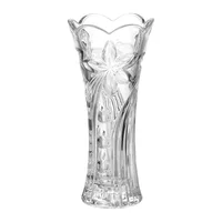 Vaso 19,5cm Vidro Hebe Transparente