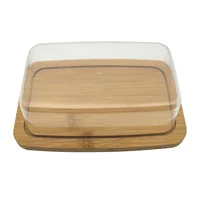 Manteigueira 19,5cm Bambum Hauskraft Natural