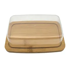 Manteigueira 19,5cm Bambum Hauskraft Natural