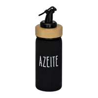 Azeiteiro 220ml Vidro Hauskraft Preto