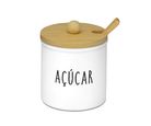 Acucareiro 300ml Vidro Hauskraft Branca