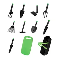 Conjunto de Ferramentas para Jardim 11 Peças Ergo