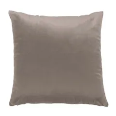 Almofada 45x45cm  Velvet Taupe Hedrons