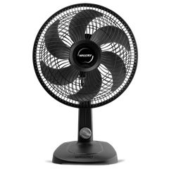 Ventilador de Mesa Mallory 30cm Turbo Compact 220v Preto