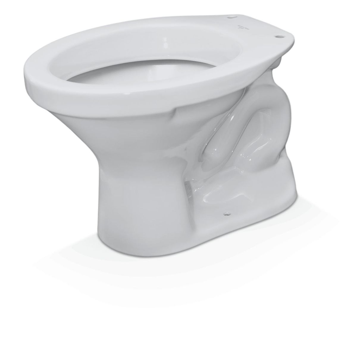 Bacia Convencional Popular Oval/redonda com Sifão Esmalto Largo 50 Mm - Branco - Santa Clara, marca Santa Clara - Foto Principal