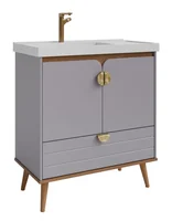 Armario Trancoso 60cm Platina/freijo Mgm