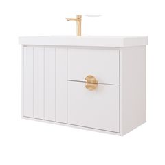 Gabinete para Banheiro Copenhague 60cm Branco Mgm