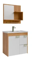 Conunto Tulipa 59cm Cinamomo/branco Mgm