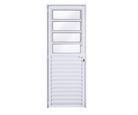 Ecosul Porta Basculante Direita Vidro Mini Boreal 210x80 Branco