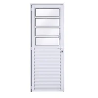 Ecosul Porta Basculante Direita Vidro Mini Boreal 210x80 Branco
