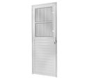 Ecosul Porta Postigo Esquerda Vidro Mini Boreal 210x80 Branco