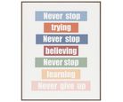 Quadro Never 40x50 Just Home Collection