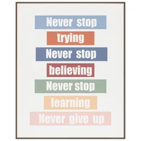 Quadro Never 40x50 Just Home Collection