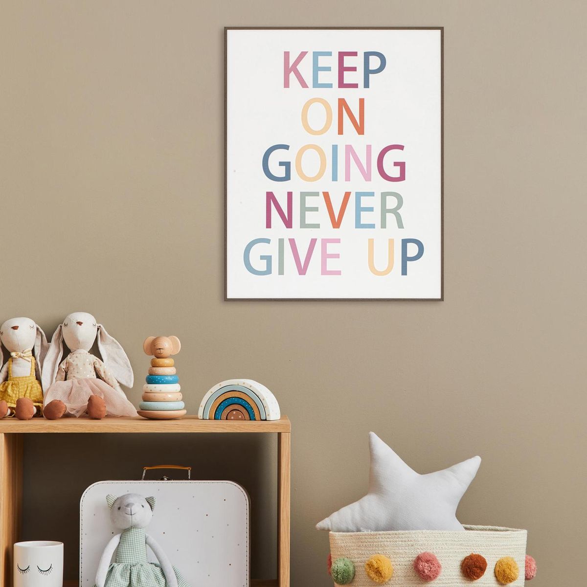 Quadro Keep 40x50 Just Home Collection, marca Just Home Collection - Foto 2