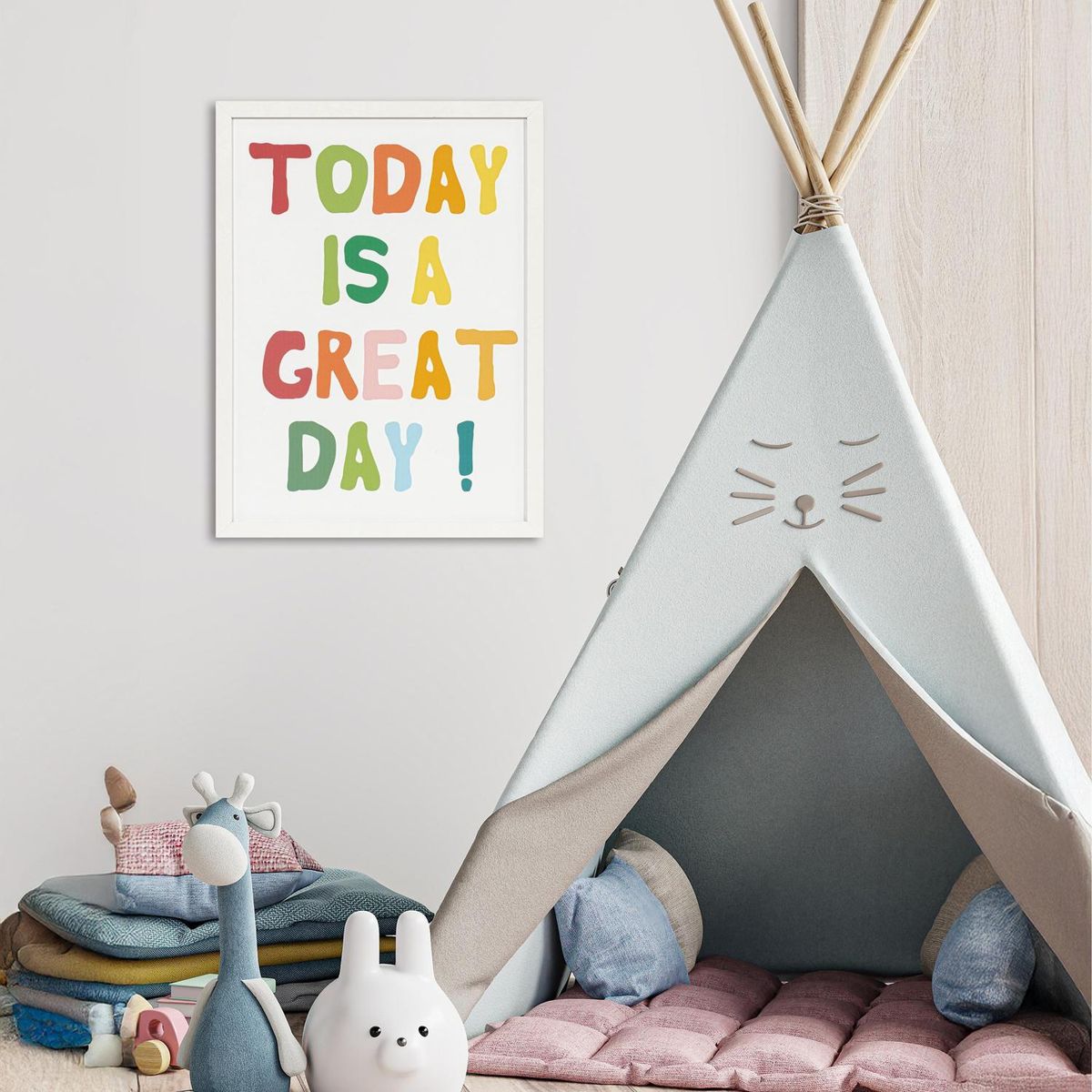 Quadro Today Great 40x50 Just Home Collection, marca Just Home Collection - Foto 2