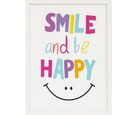 Quadro Smile Happy 40x50 Just Home Collection