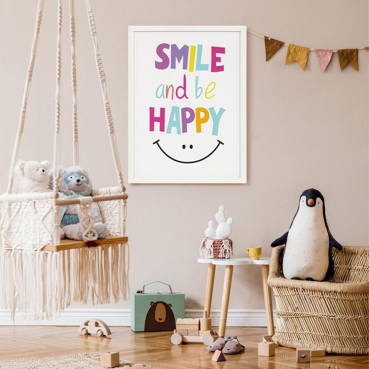 Quadro Smile Happy 40x50 Just Home Collection, marca Just Home Collection - Foto 2