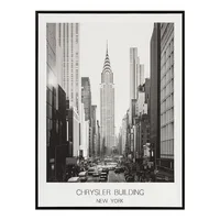 Quadro New York Chrisler 60x80 Just Home Collection