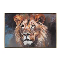 Quadro Leon Perfil 60x40 Just Home Collection