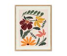 Quadro Natura Flor Amarela 40x50 Just Home Collection