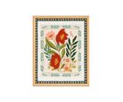 Quadro Natura Flor Vermelha 40x50 Just Home Collection