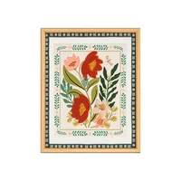 Quadro Natura Flor Vermelha 40x50 Just Home Collection