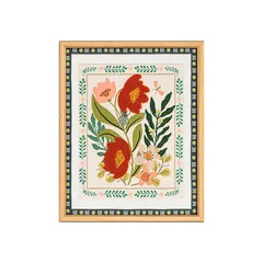 Quadro Natura Flor Vermelha 40x50 Just Home Collection