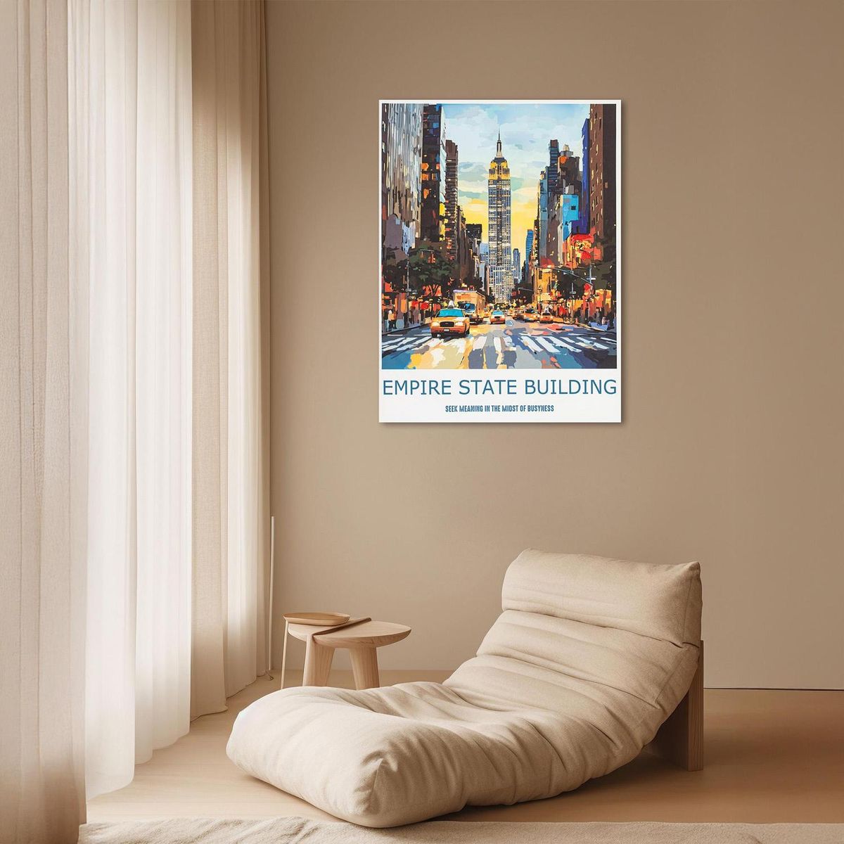 Tela Empire Colorida 60x80 Just Home Collection, marca Just Home Collection - Foto 2