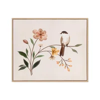Quadro Canário Branco 60x50 Just Home Collection