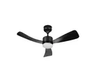 Ventilador de Teto Silence Air 3 Pás Bivolt com Led 18w 6 Velocidades Preto Elgin