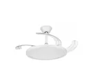 Ventilador de Teto Retrátil 4 Pás Bivolt Silence Air Pro Branco Elgin