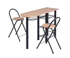 Conjunto bancada com 2 banquetas PLE120X40X73 ROB Casa Bonita