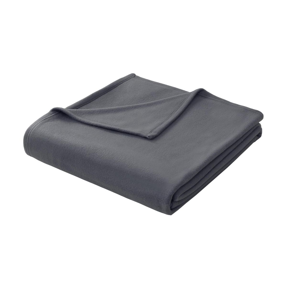 Cobertor Casal 195x220cm Polar Cinza Escuro Just Home Collection, marca Just Home Collection - Foto 2