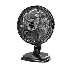 Ventilador de Mesa e Parede Preto Egeo 40cm 127v  Mallory