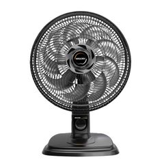 Ventilador de Mesa e Parede Preto Egeo 40cm 220v  Mallory